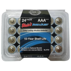 Blain's Farm & Fleet 24-Pack AAA Alkaline Batteries