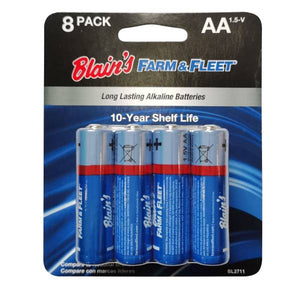 Blain's Farm & Fleet 8-Pack AA Alkaline Batteries