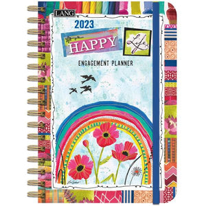 Lang Happy Life Spiral Engagement Planner