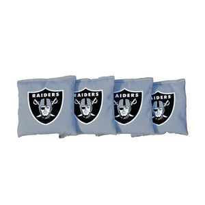 Victory Tailgate 4-Pack Las Vegas Raiders NFL Regulation Corn Filled Cornhole Bags
