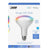 FEIT Electric 65W BR 30 Smart Color Changing and Dimmable LED Light Bulb