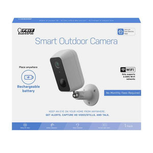 FEIT Electric Outdoor Battery Powered Smart Wi-Fi Camera