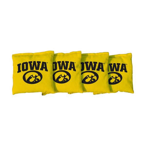 Victory Tailgate 4-Pack Iowa Hawkeyes NCAA Regulation Corn Filled Cornhole Bags