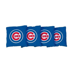 Victory Tailgate 4-Pack Chicago Cubs MLB Regulation Corn Filled Cornhole Bags