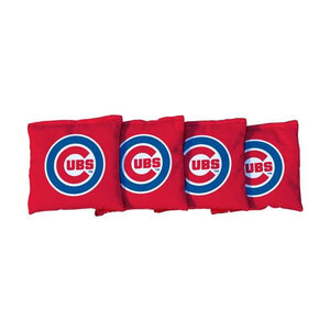 Victory Tailgate 4-Pack Chicago Cubs MLB Regulation Corn Filled Cornhole Bags