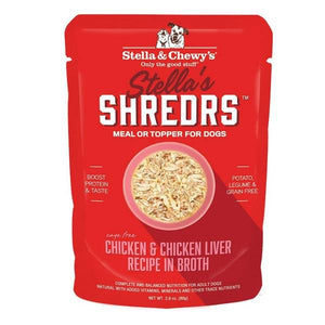 Stella & Chewy's 2.8 oz Stella Shreds Chicken and Liver in Broth Dog Food