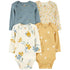 Carter's Infant Girl's 4-Pack Long-Sleeve Bodysuits