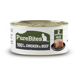 PureBites 2.5oz Chicken and Beef Cat Pates