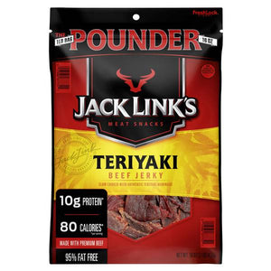 Jack Link's 1lb Teriyaki Beef Jerky Bag