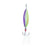 Clam 1/16oz Size 12 Glow Chartreuse/Purple Leech Flutter Spoon Lure