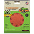 Gator 15-Pack 5" 320 Grit 8-Hole Hook and Loop Sanding Discs