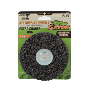 Gator 4" Paint and Rust Stripper Double Wheel