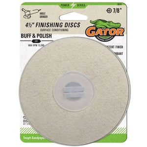 Gator 3-Pack 4 1/2" Finishing Discs
