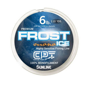 Clam 6lb 110 yd Frost Monofilament Fishing Line Gold
