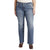 Silver Jeans Women's Plus Size Suki Mid Rise Slim Bootcut Jeans