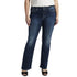 Silver Jeans Women's Plus Size Suki Mid Rise Bootcut Jeans