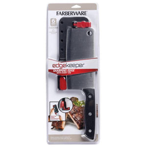 Farberware 6" Edgekeeper Self-Sharpening Cleaver Knife