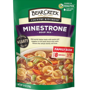 Bear Creek Country Kitchens 8.4 oz Dry Minestrone Soup Mix