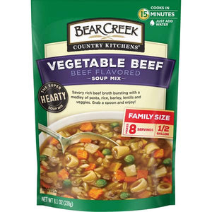 Bear Creek Country Kitchens 8.1 oz Vegetable Beef Soup Mix