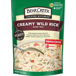 Bear Creek Country Kitchens 9.6 oz Creamy Wild Rice Soup Mix