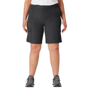 Dickies Women's Plus Size 10" Cooling Cargo Shorts
