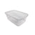 Rubbermaid 6 Quart Cleverstore Clear Tote