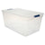 Rubbermaid 95 Quart Cleverstore Clear Latching Tote