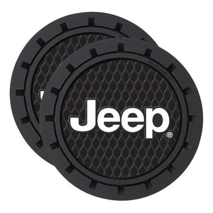 Jeep 2-Piece Auto Coaster Set