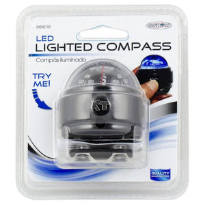 Custom Accessories LED Lighted Floating Ball Style Compass