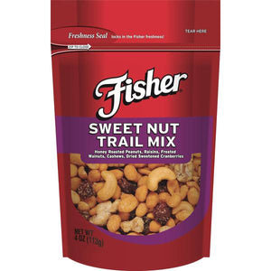 Fisher 4 oz Sweet Nut Trail Mix