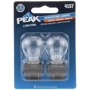 Peak 2-Pack 4157 Long Life Bulbs