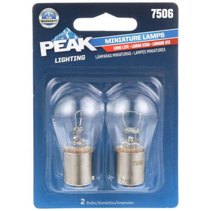 Peak 2-Pack 7506 Long Life Bulbs