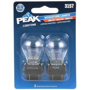 Peak 2-Pack 3157 Long Life Bulbs