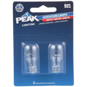 Peak 2-Pack 921 Long Life Bulbs