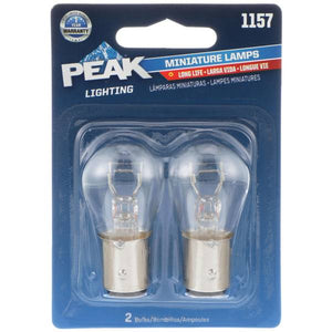 Peak 2-Pack 1157 Long Life Bulbs