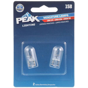 Peak 2-Pack 158 Long Life Bulbs