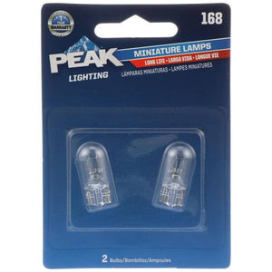 Peak 2-Pack 168 Long Life Bulbs