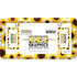 Cruiser Accessories Sunflowers Bold Graphics License Plate Frame