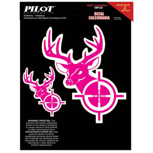 Pilot 6"x8" Automotive Deer Target Decal