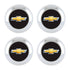Chevrolet Logo License Plate Fastener Caps