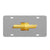 Chevrolet Stainless Steel Official Chevy Bow-Tie 3D License Plate