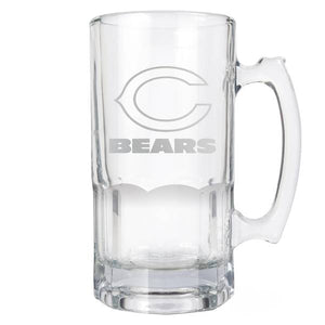 Chicago Bears 32 oz Glass Macho Mug