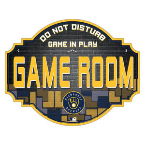 MLB 24" Game Room Tavern Sign
