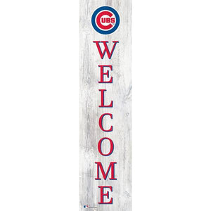 MLB 48" Cubs Welcome Leaner