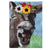Evergreen Enterprises Donkey Friend Garden Burlap Flag