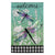 Evergreen Enterprises Dragonfly and Wildflowers House Linen Flag