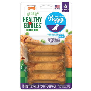 Healthy Edibles 8-Count Turkey & Sweet Potato X-Small/Petite Puppy Chew Treats