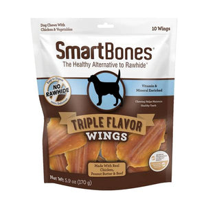 SmartBones 10-Count Triple Flavor Wing