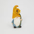 Gerson 10" Solar Lighted Resin Gnome with Beehive Hat and Sunflower