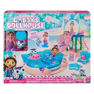 Gabby's Dollhouse Purr-ific Pool Playset with Gabby and MerCat Figures